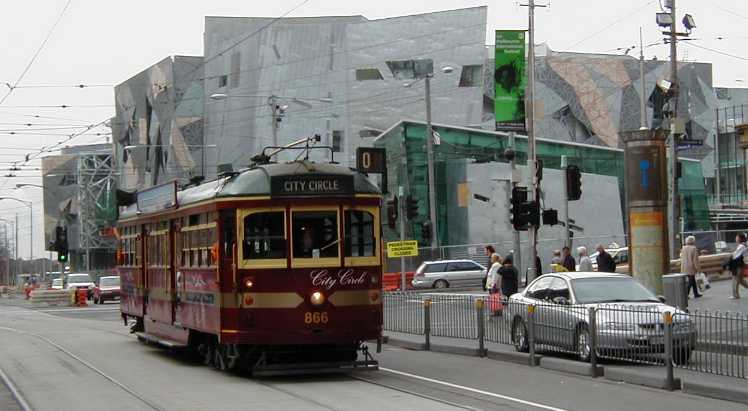 Yarra Trams W class Melbourne City Circle 866